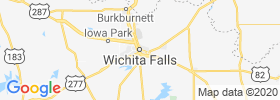 Wichita Falls map